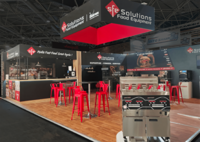 Stand SFE de 85m² au salon SIRHA